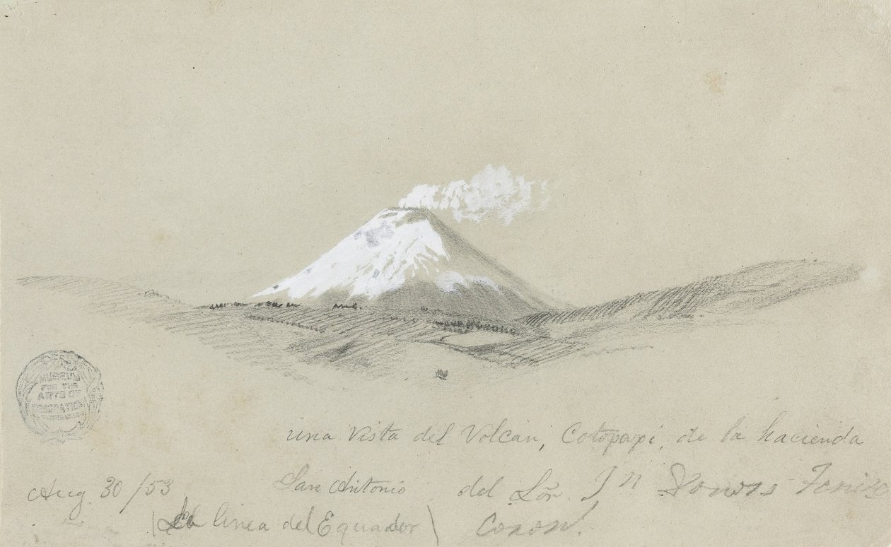 Vista di Cotopaxi dall