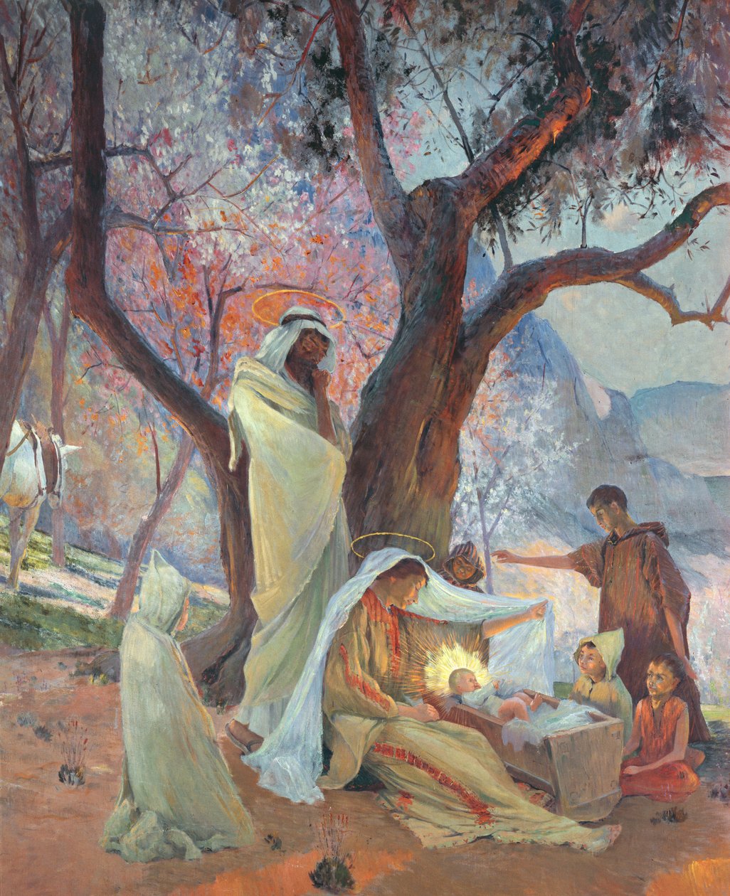 Natività, 1917 da Frederic Montenard