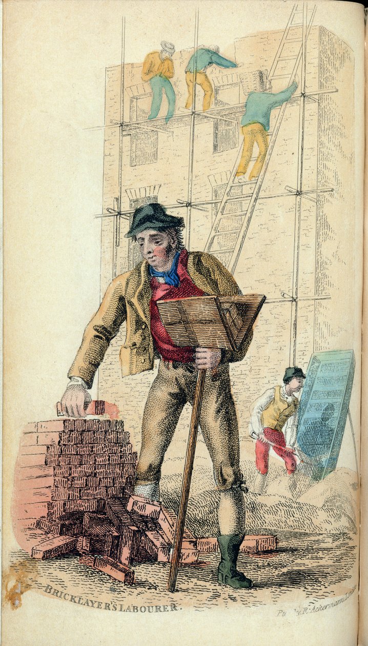 Il manovale del muratore da 