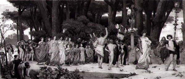 La Daphnephoria, stampata a Parigi da Photogravure Goupil, pub. da The Fine Art Society da Frederic (after) Leighton