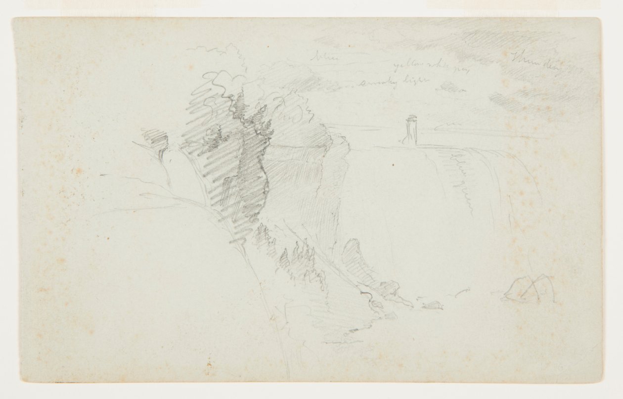 Cascate Americane, Fiume Niagara da Frederic Edwin Church