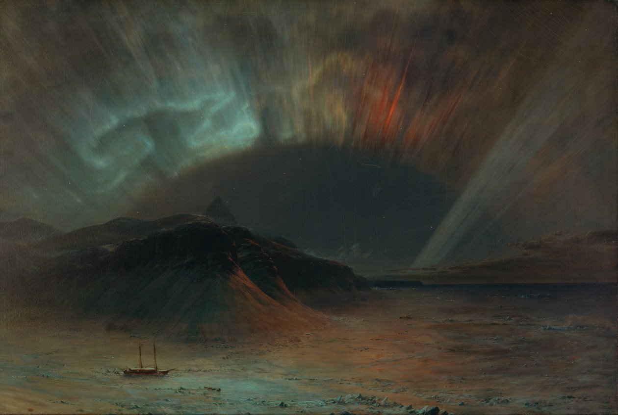 Aurora Borealis da Frederic Edwin Church