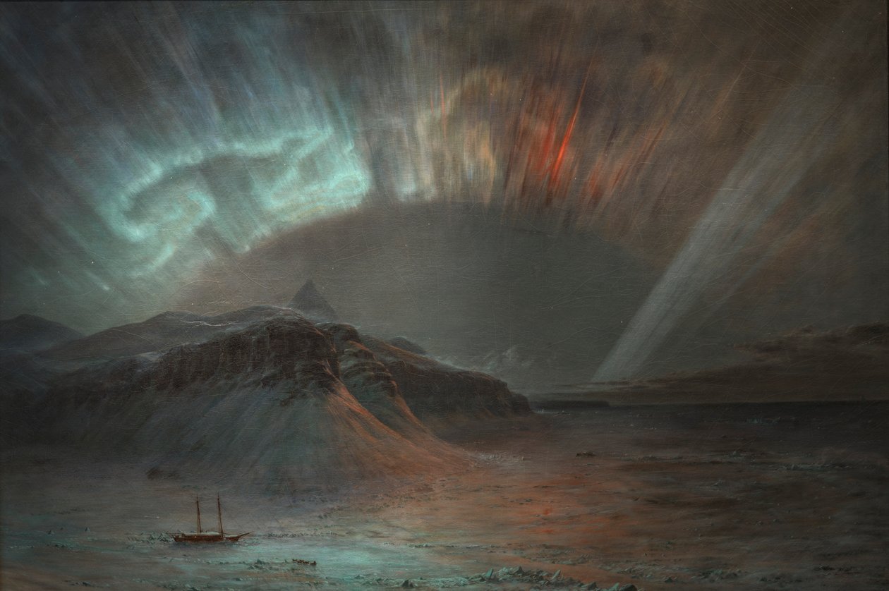 Aurora Borealis da Frederic Edwin Church