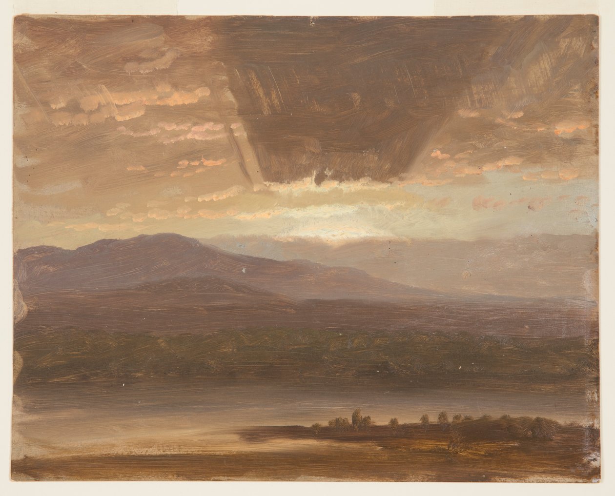 Catskills da Hudson, New York da Frederic Edwin Church