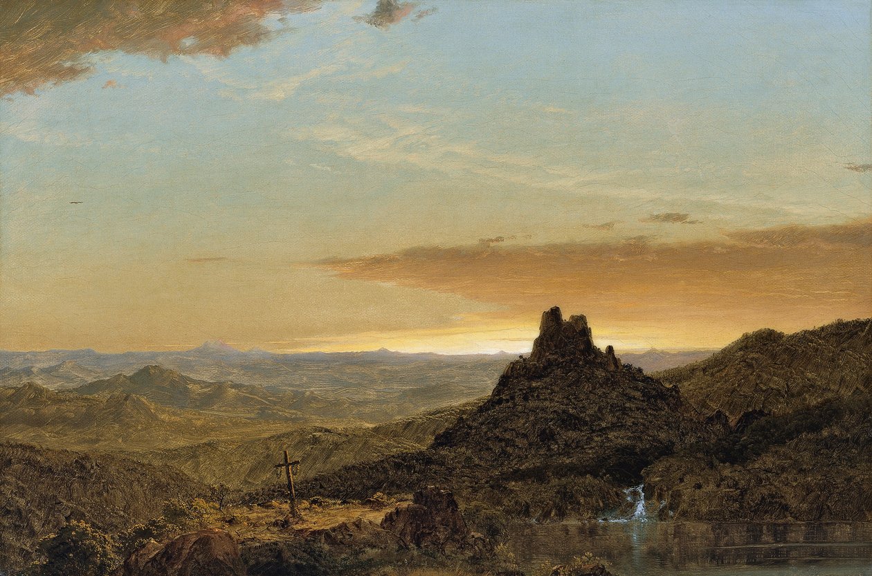 Croce nel deserto da Frederic Edwin Church
