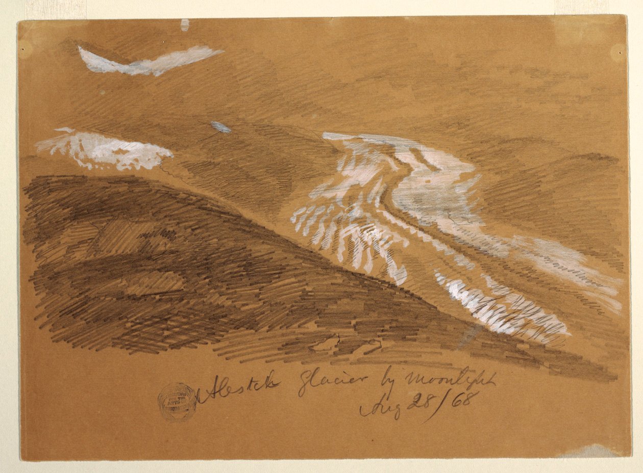 Disegno, ghiacciaio dell