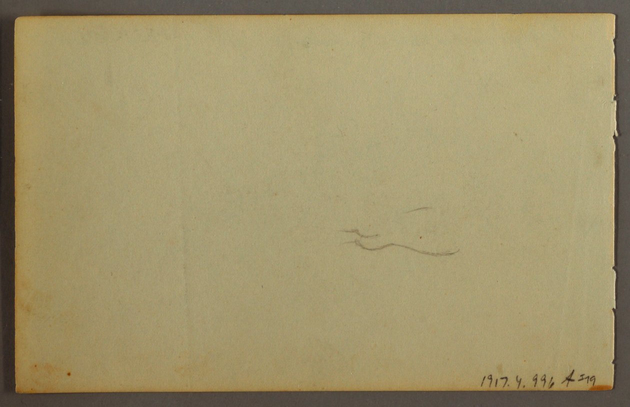 Disegno, Studio di nuvola, 1844 da Frederic Edwin Church