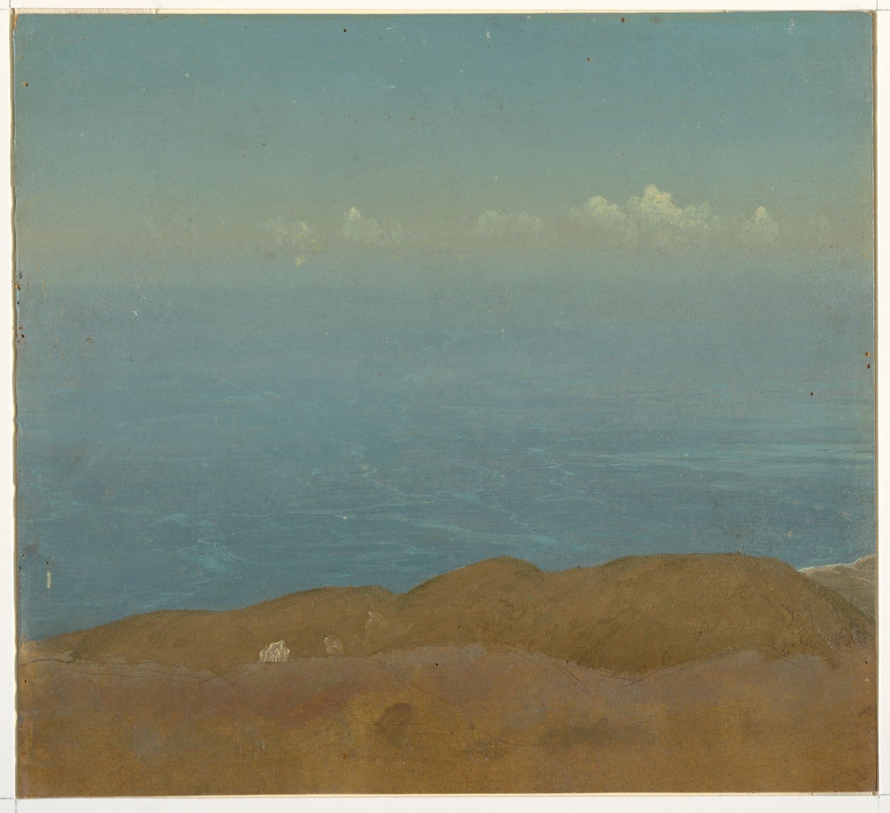 Disegno, Studio di nuvola, 1860-70 da Frederic Edwin Church
