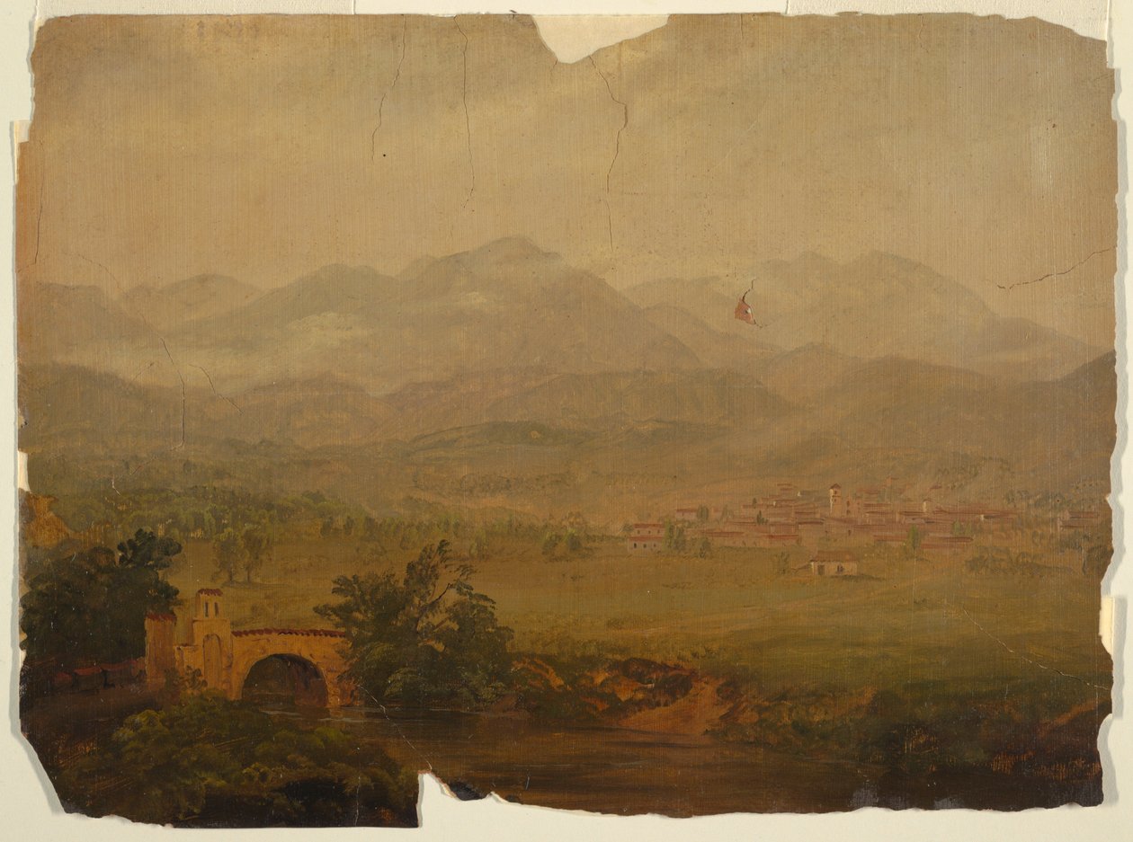 Disegno, Colomhia o Ecuador, 1853 da Frederic Edwin Church