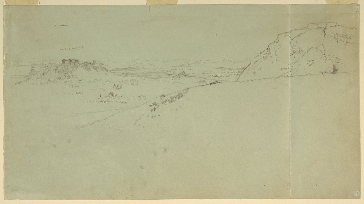 Disegno, Veduta distante del lato nord dell