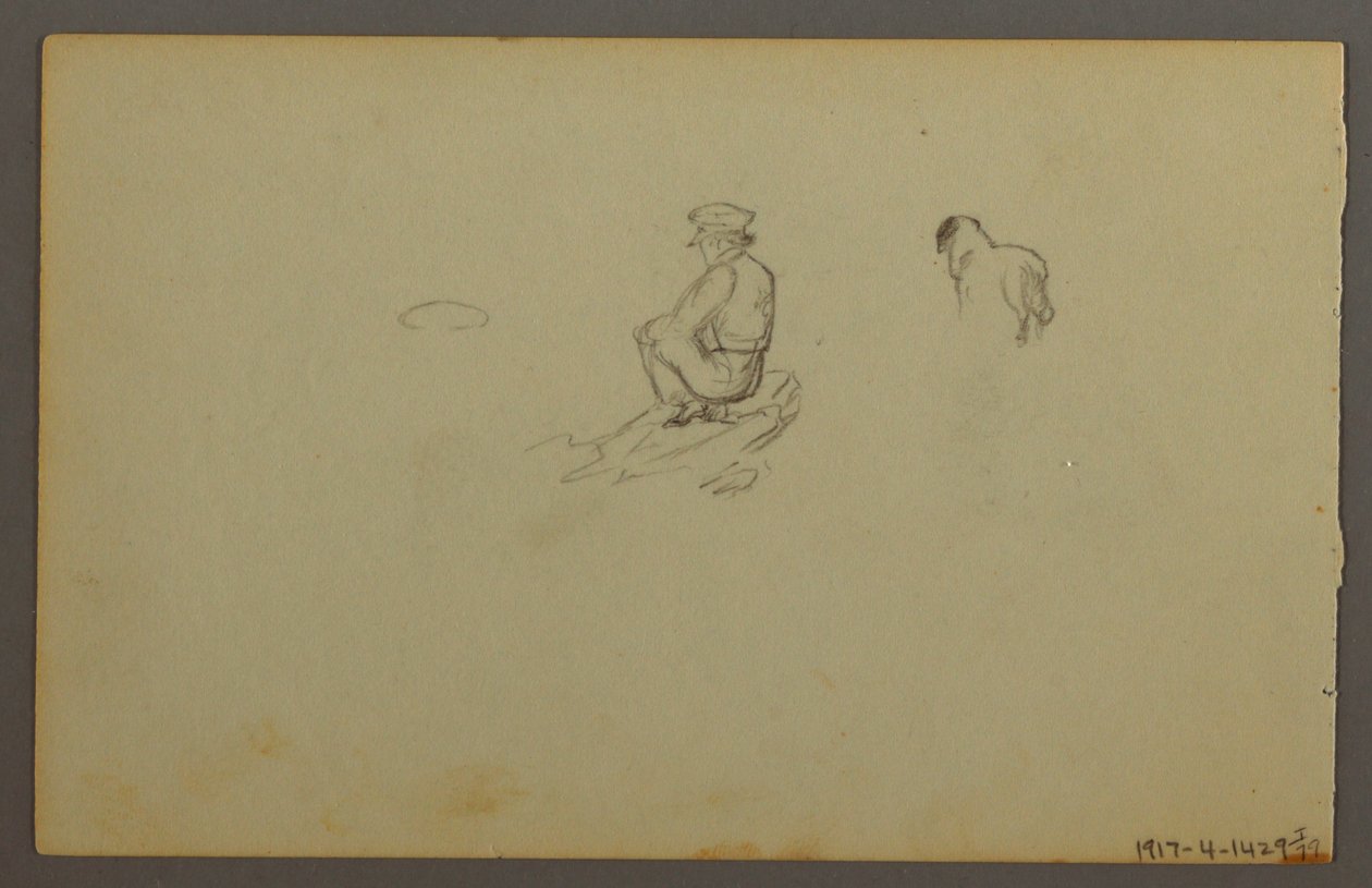 Disegno, Dune, 1844 da Frederic Edwin Church