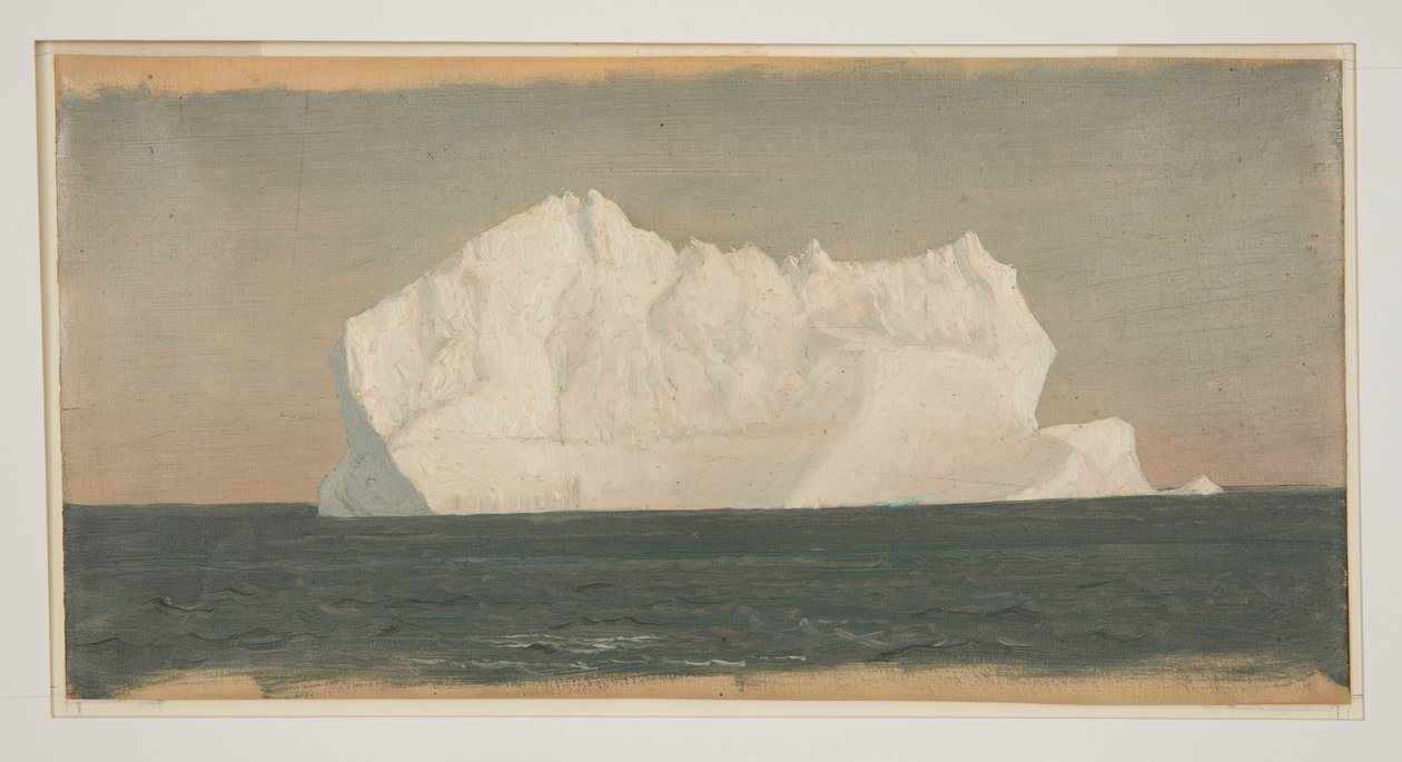 Disegno, Iceberg galleggiante, giugno o luglio 1859 da Frederic Edwin Church