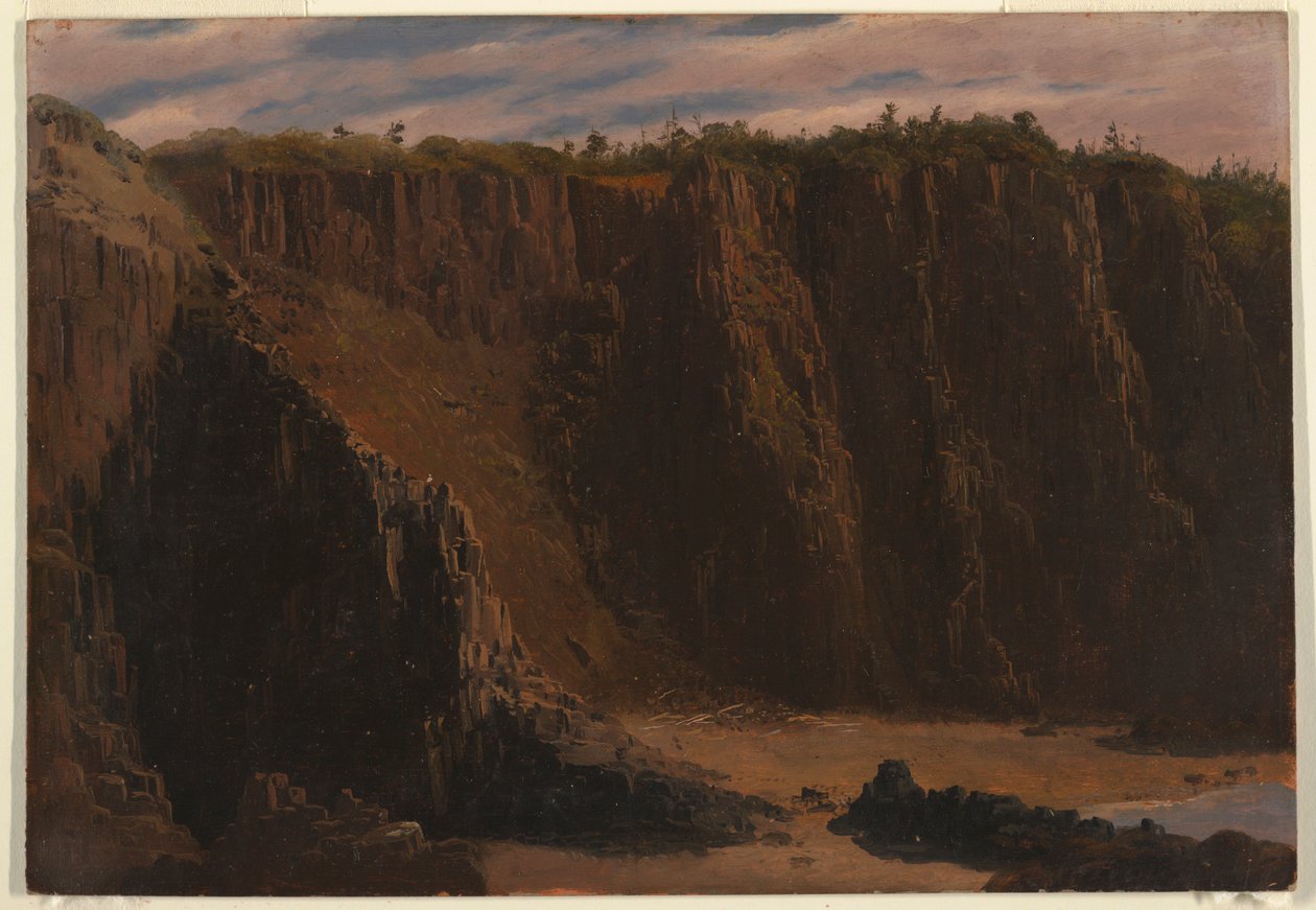 Disegno, Isola di Grand Manan, Canada, agosto-settembre 1851 da Frederic Edwin Church