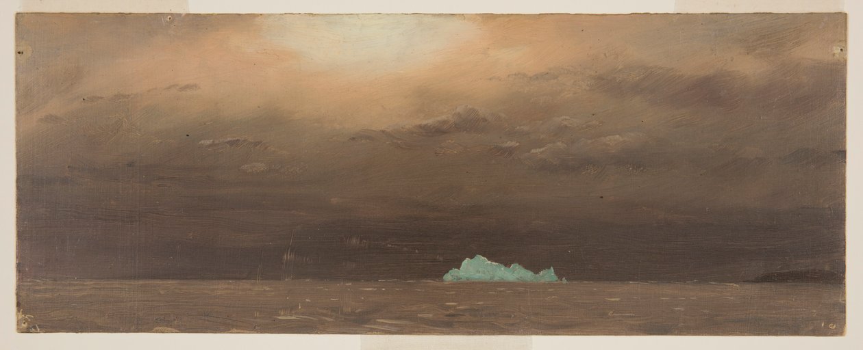 Disegno, Iceberg, Terranova, 1859 da Frederic Edwin Church