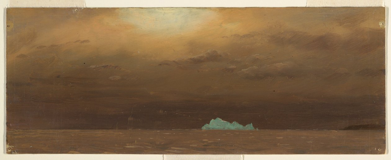 Disegno, Iceberg, Terranova, 1859 da Frederic Edwin Church