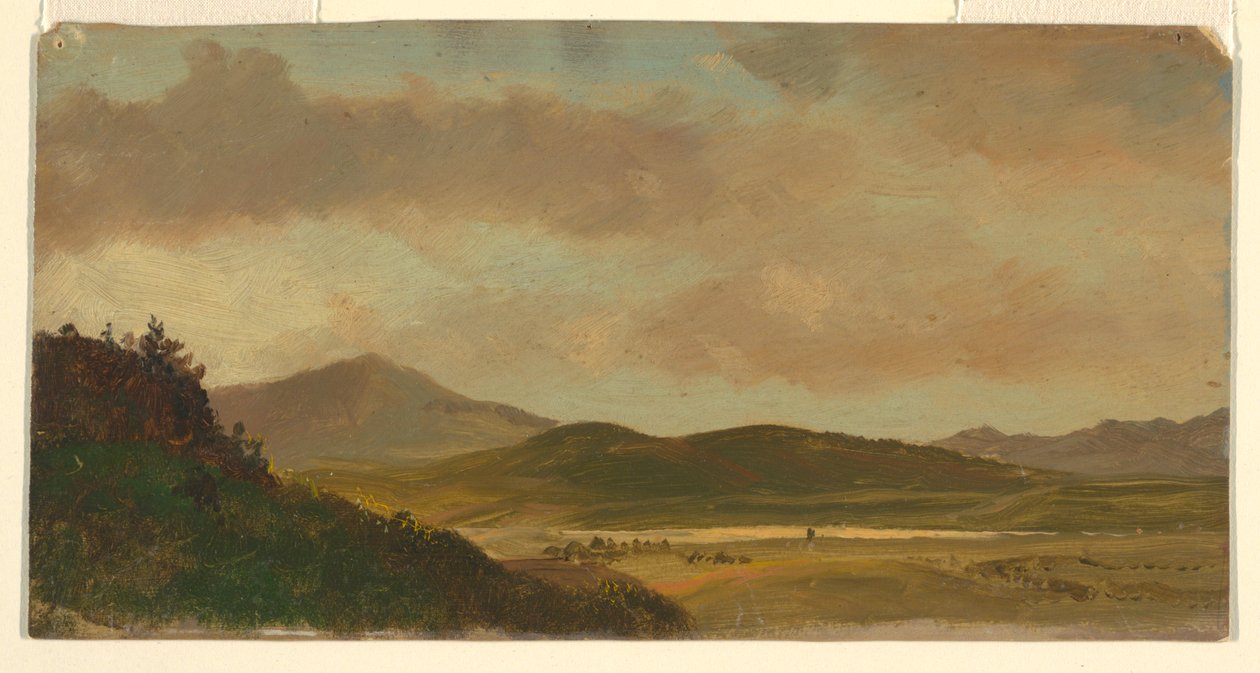 Disegno, Paesaggio, 1865 da Frederic Edwin Church
