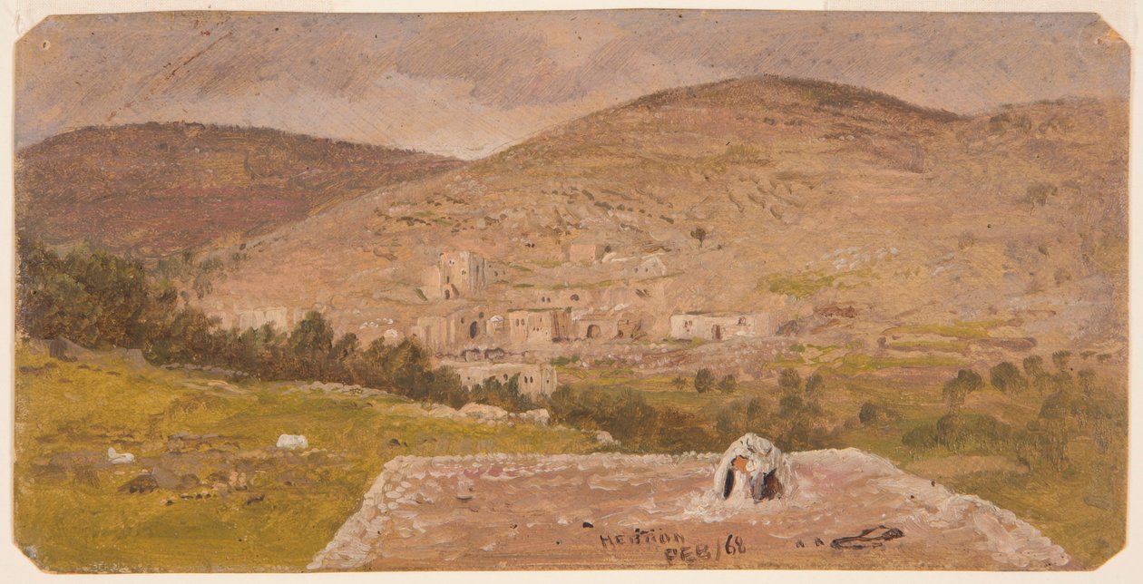 Disegno, Paesaggio, 1865 da Frederic Edwin Church