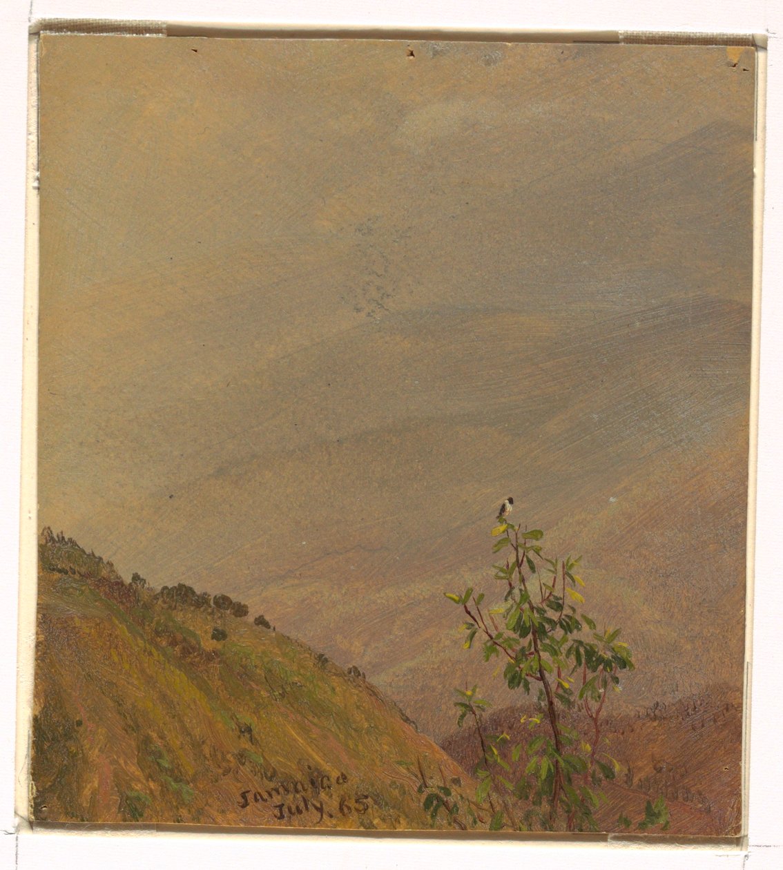 Disegno, Paesaggio, luglio 1865 da Frederic Edwin Church