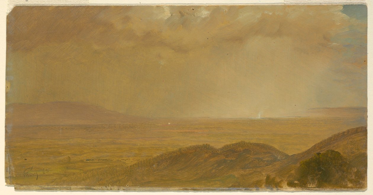Disegno, Paesaggio, maggio 1865 da Frederic Edwin Church