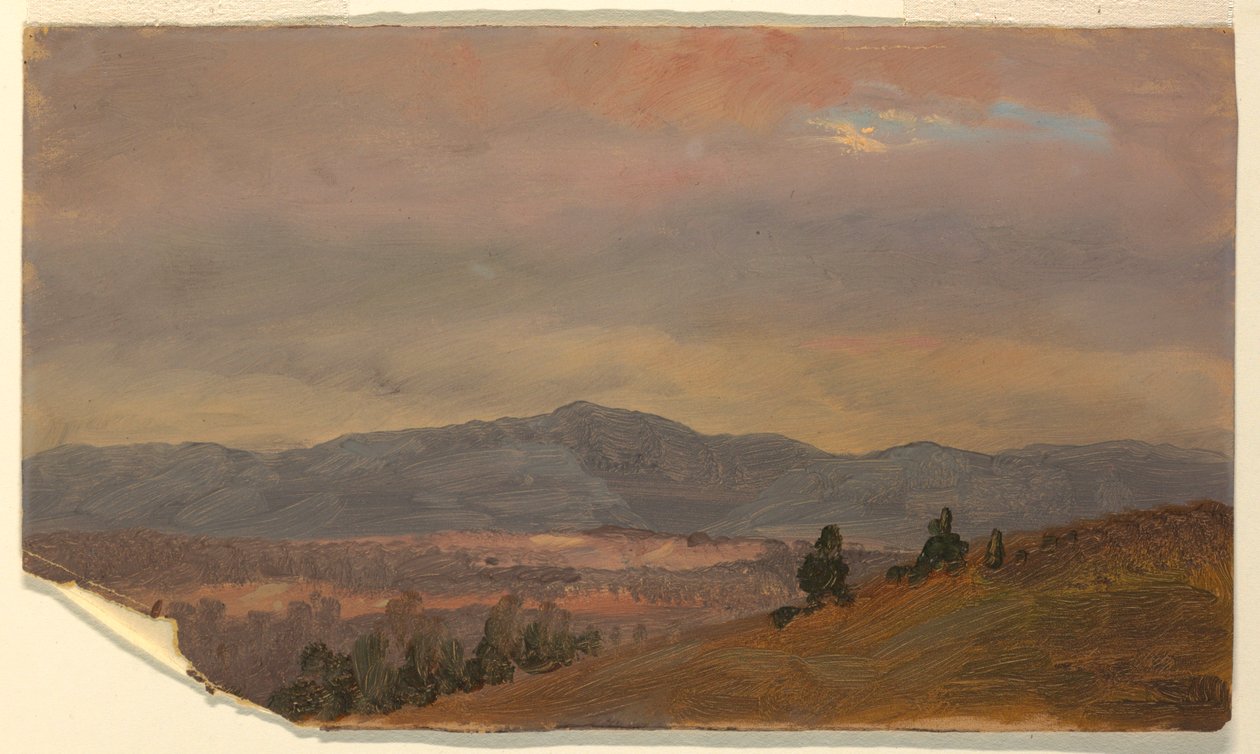 Disegno, Sguardo verso le colline lontane, Valle dell