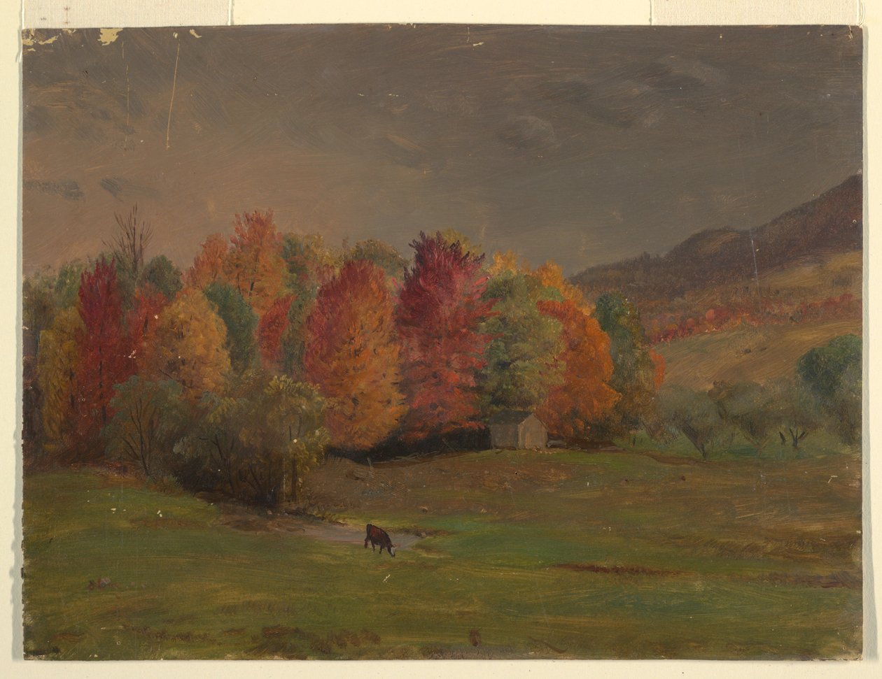 Disegno, costa del Maine o del Canada, 1845 ca. da Frederic Edwin Church