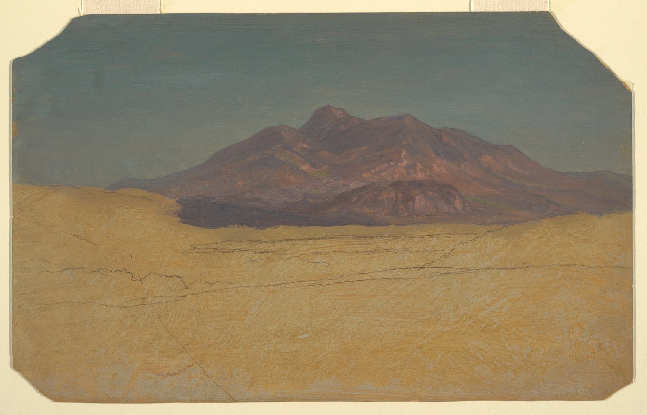 Disegno, Paesaggio montano, 1868 da Frederic Edwin Church