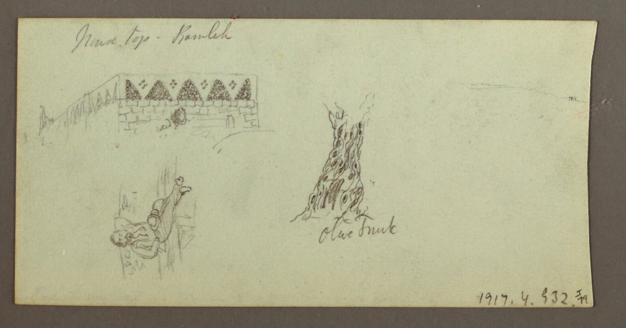 Disegno, catena montuosa, febbraio 1868 da Frederic Edwin Church