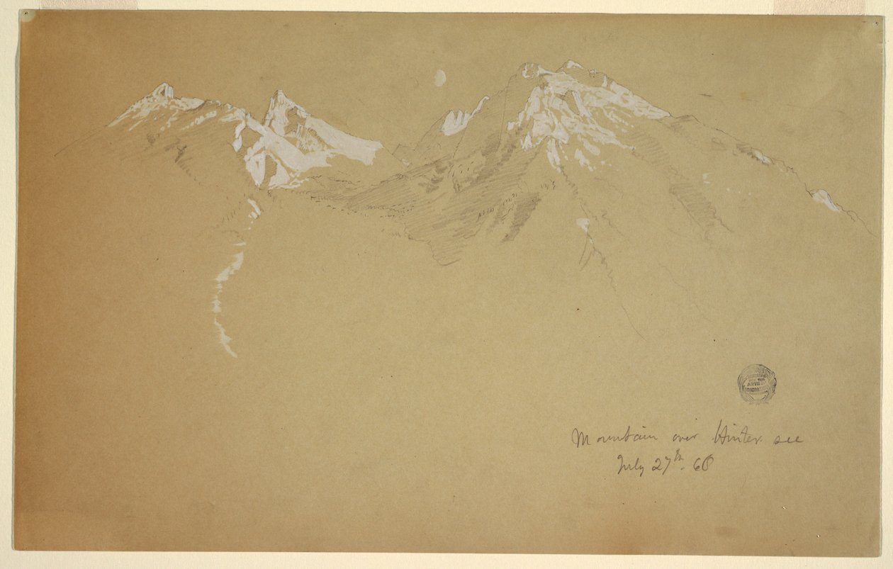 Disegno, "Montagna sull