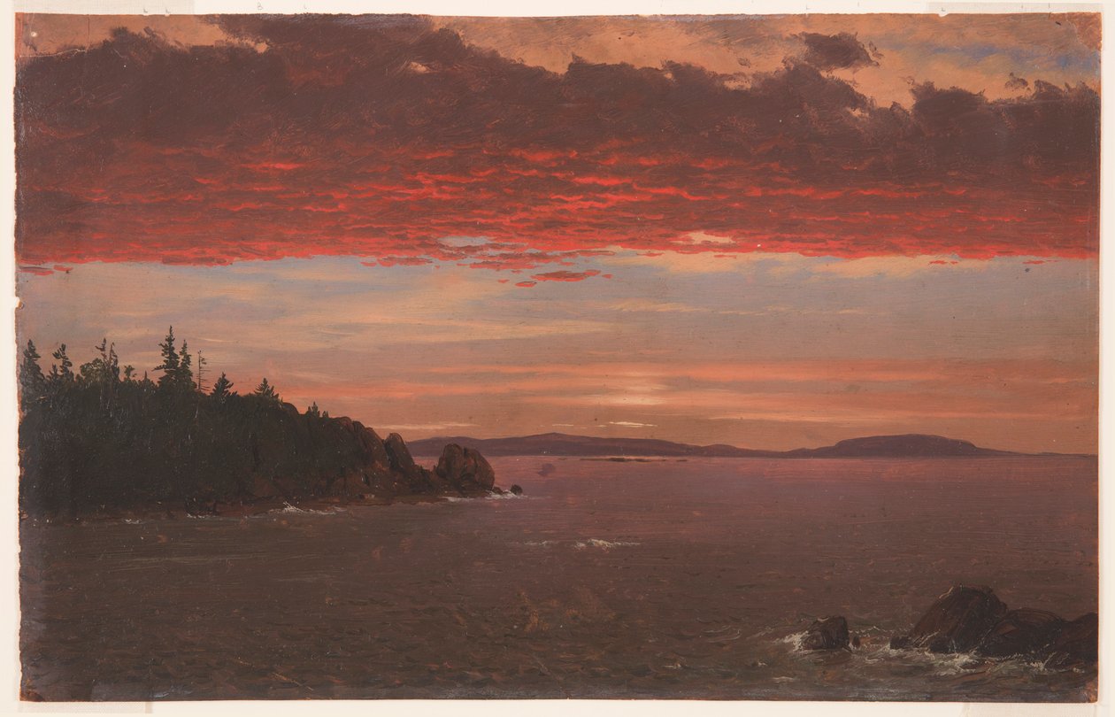 Disegno, Penisola di Schoodic dal Monte Deserto all