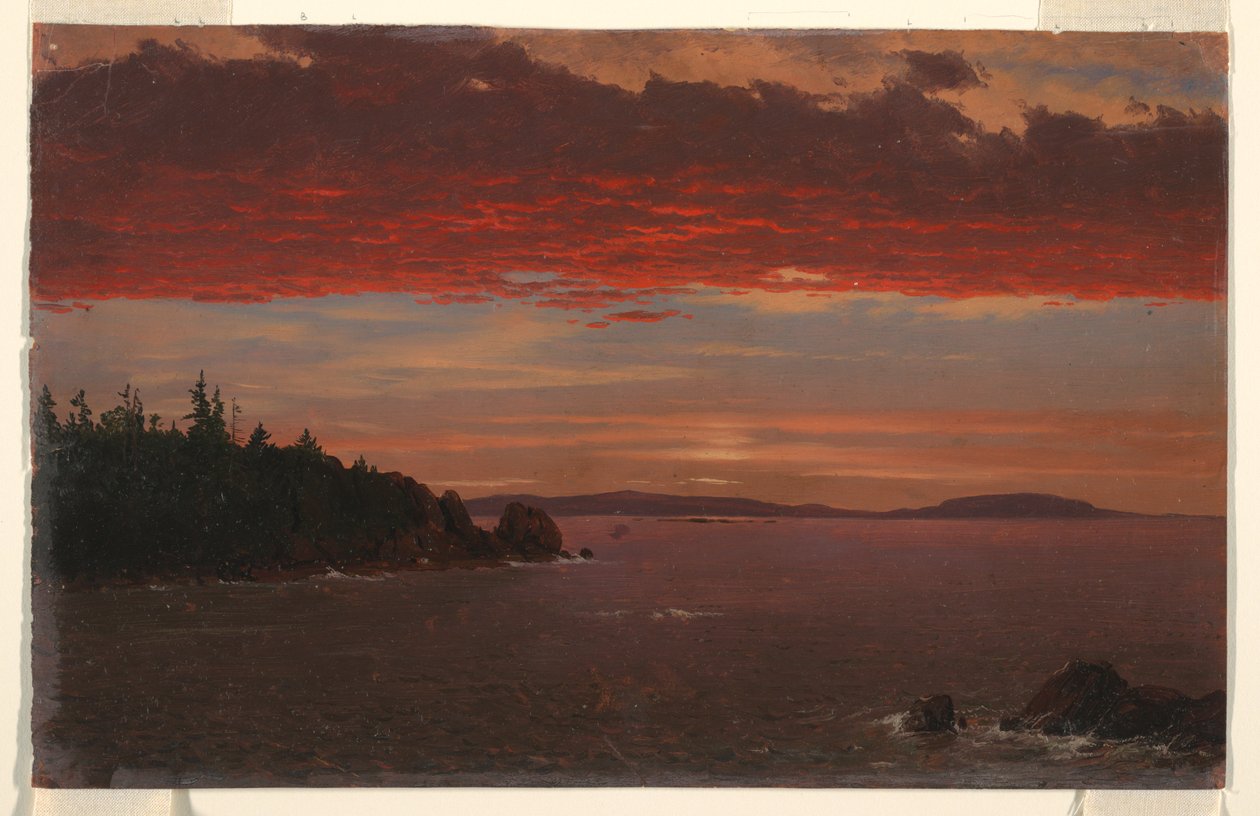 Disegno, Penisola di Schoodic dal Monte Deserto all