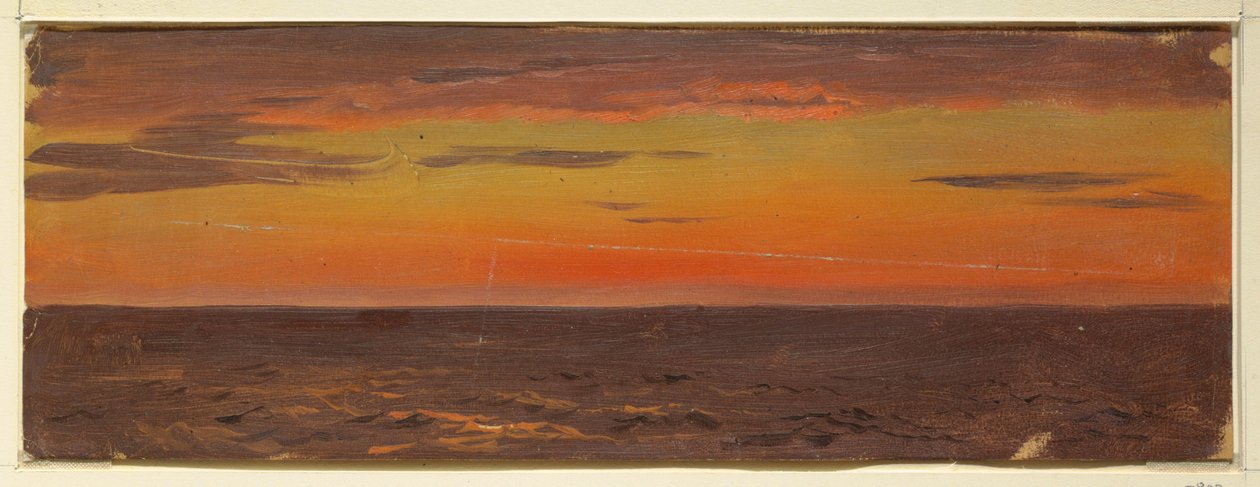 Disegno, Paesaggio marino, giugno 1859 da Frederic Edwin Church
