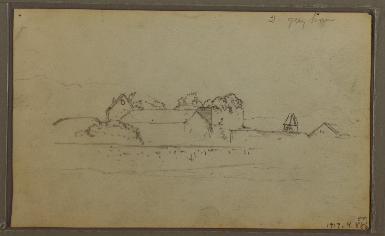 Disegno, Schizzi, Ecuador o Colombia; verso: Schizzi, Ecuador o Colombia, 1857. da Frederic Edwin Church