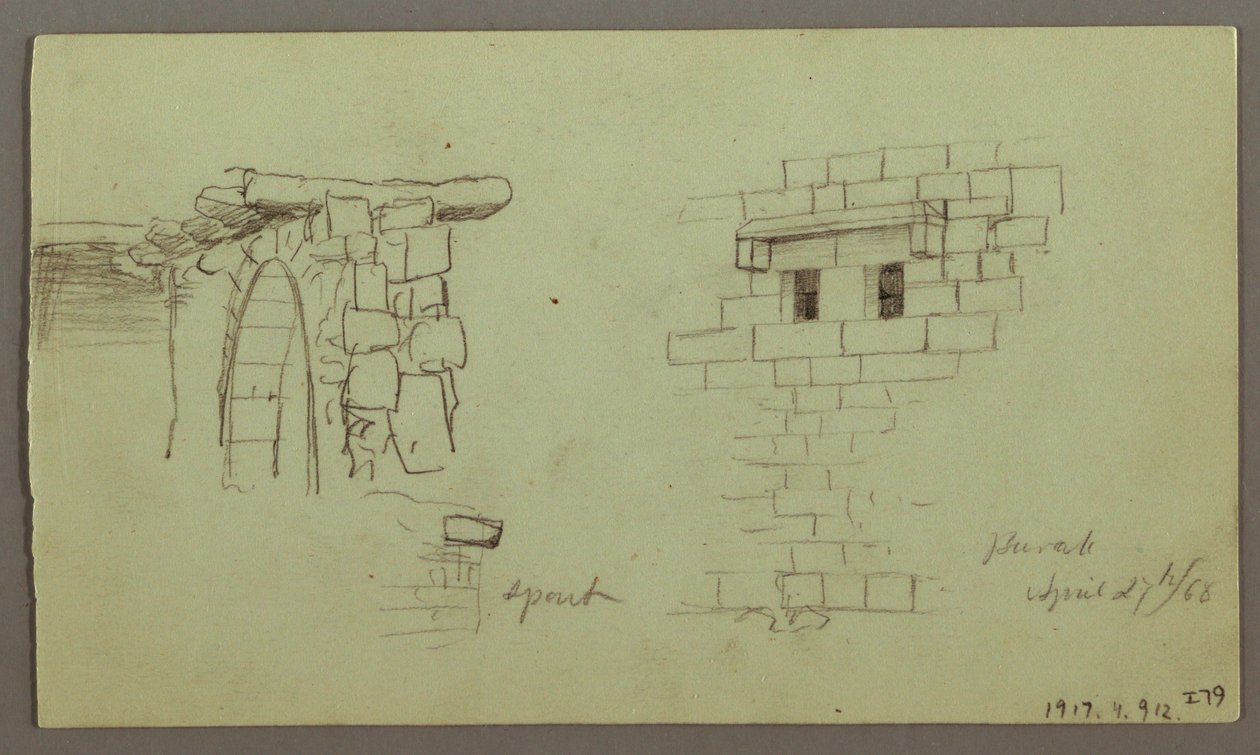 Disegno, Studi di archi e base dell