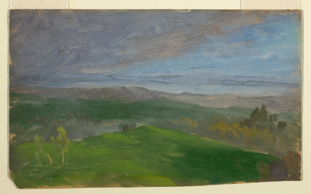 Disegno, Veduta estiva, Valle dell