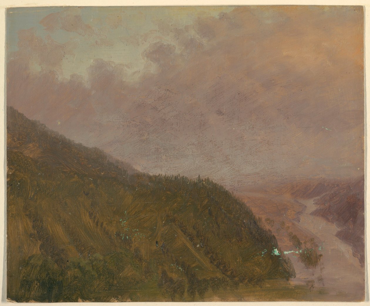 Disegno, Valle dalla cima di un