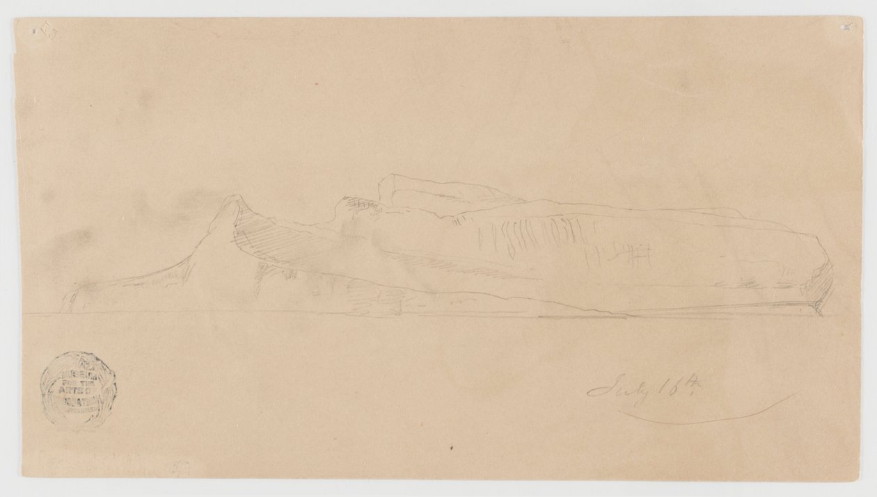 Iceberg galleggiante da Frederic Edwin Church