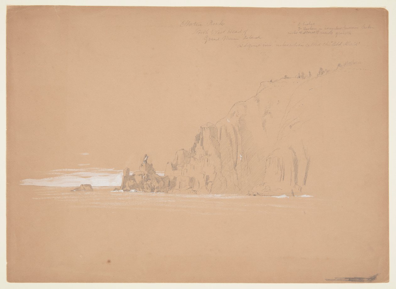Isola di Grand Manan da Frederic Edwin Church