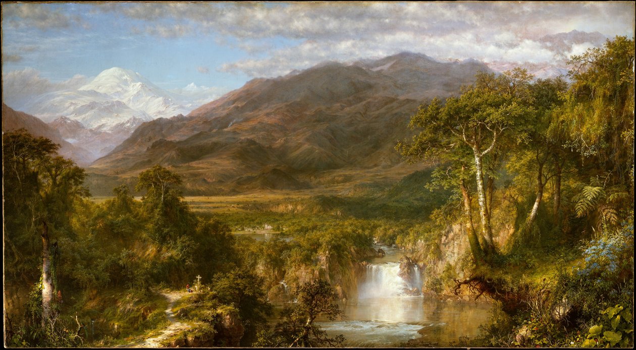 Il cuore delle Ande da Frederic Edwin Church