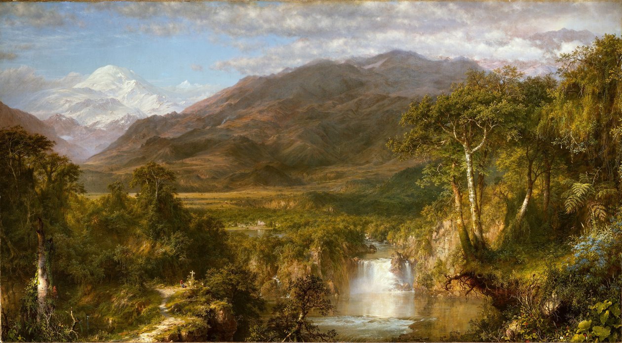 Il cuore delle Ande da Frederic Edwin Church