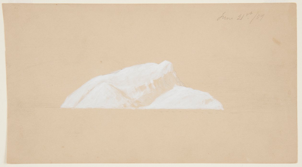 Iceberg, Terranova da Frederic Edwin Church