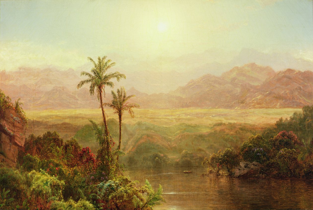 Nelle Ande da Frederic Edwin Church