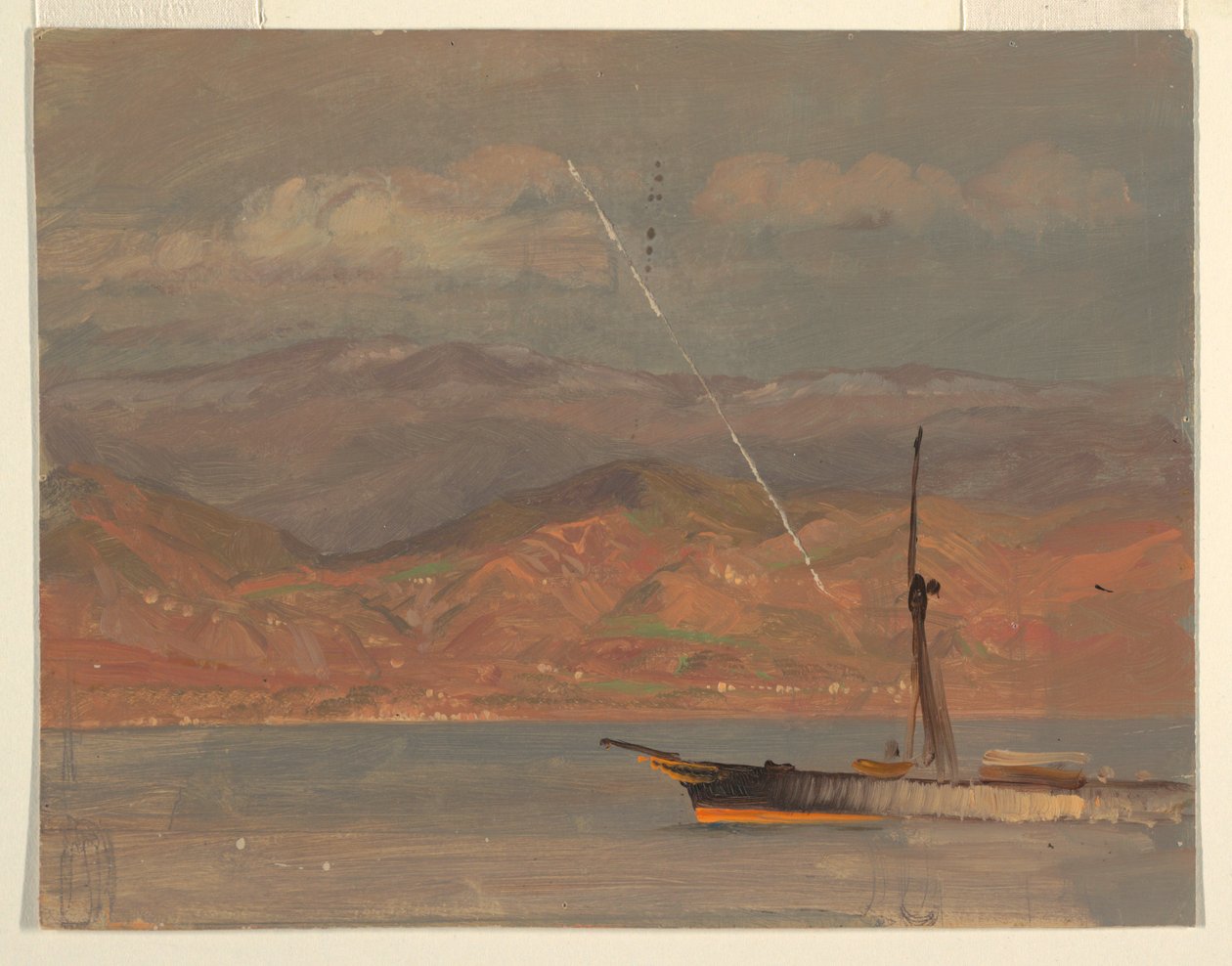 Costa italiana, al largo dello Stretto di Messina da Frederic Edwin Church