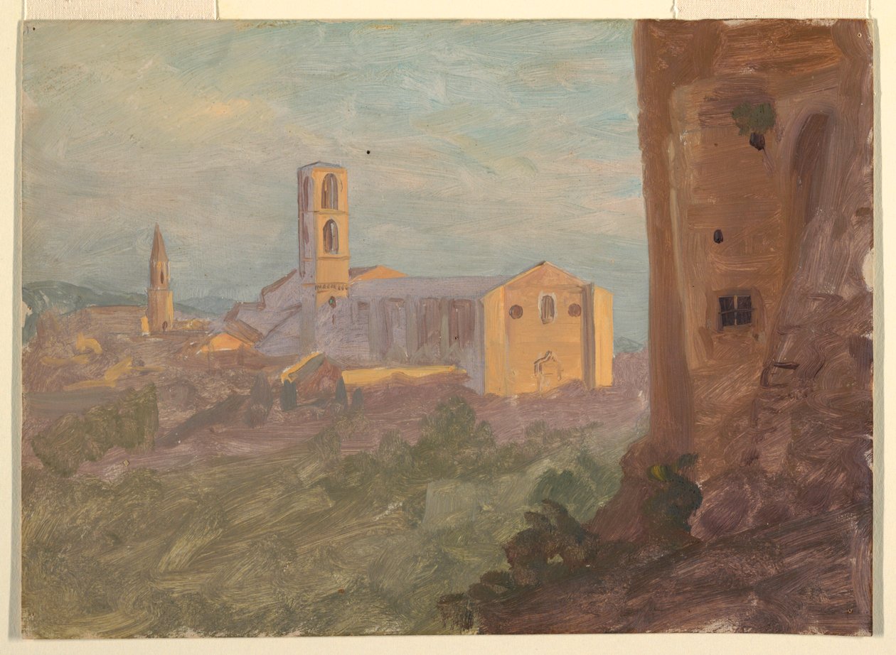Città italiana o svizzera da Frederic Edwin Church