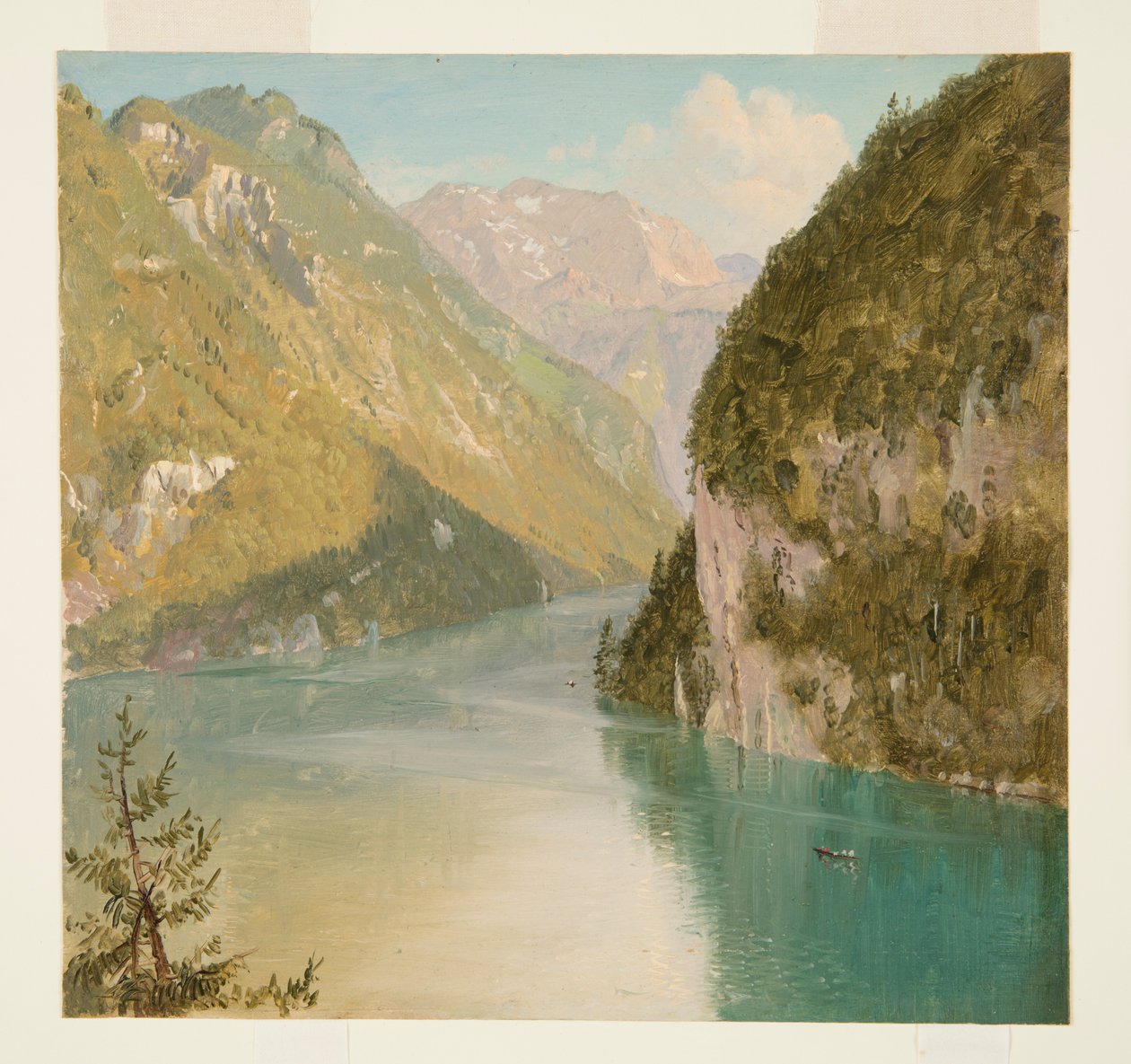 Königssee, Baviera da Frederic Edwin Church