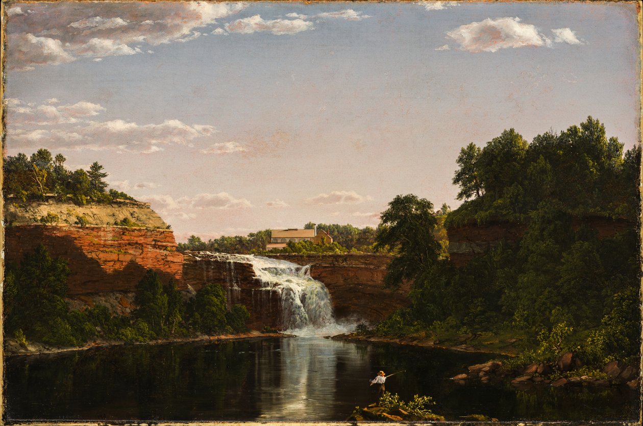 Lower Falls, Rochester da Frederic Edwin Church