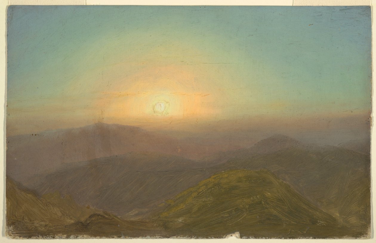 Paesaggio mattutino da Frederic Edwin Church