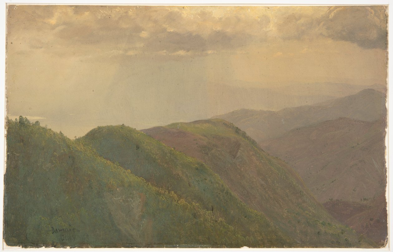 Montagne in Giamaica da Frederic Edwin Church