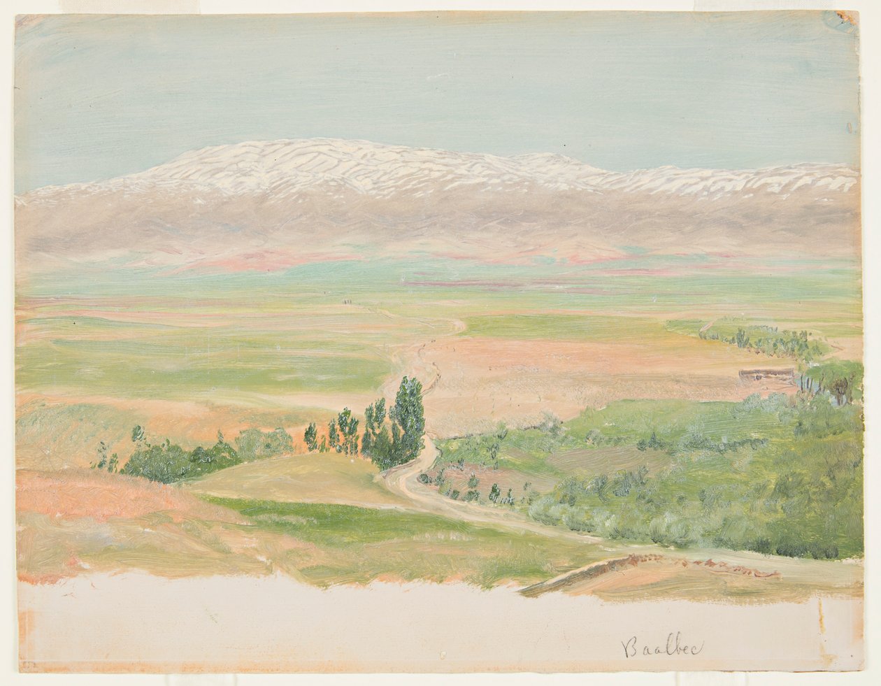 Montagne vicino a Baalbec da Frederic Edwin Church