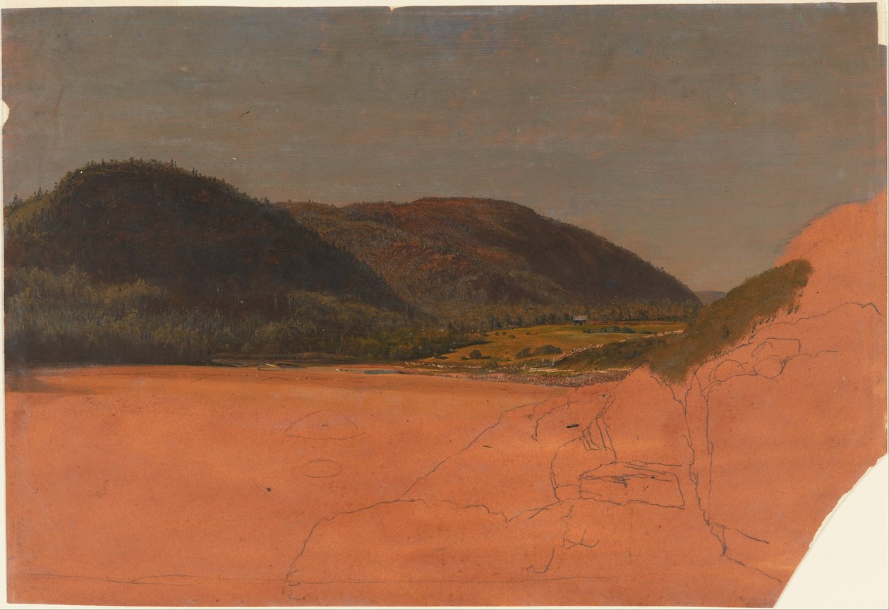 Mt. Isola del Deserto , paesaggio da Frederic Edwin Church