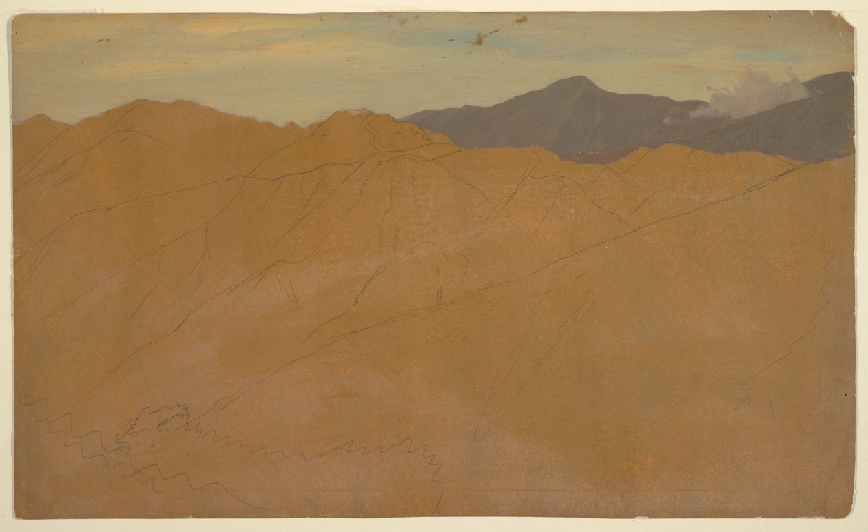 Palme e tetti, Ecuador da Frederic Edwin Church